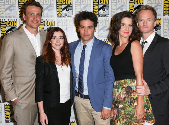 Jason Segel, Alyson Hannigan, Josh Radnor, Cobie Smulders, Neil Patrick Harris, How I Met Your Mother, Comic-Con Jason Segel, Alyson Hannigan, Josh Radnor, Cobie Smulders, Neil Patrick Harris, How I Met Your Mother, Comic-Con
